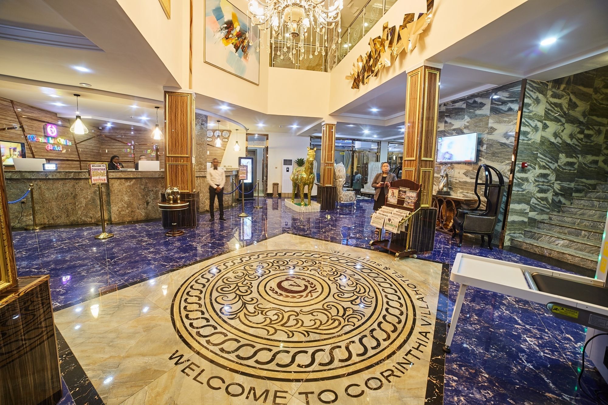 Corinthia Villa Hotel Abuja Exterior foto
